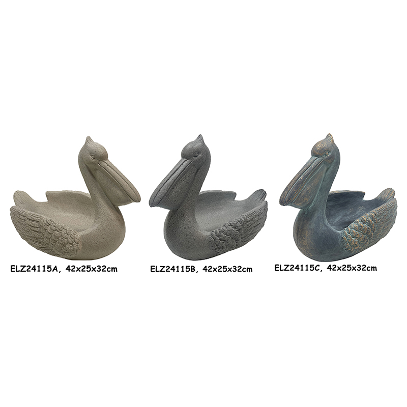 Прочные кормушки для птиц из волокнистой глины ручной работы для пернатых гостей на открытом воздухе и в саду (1)